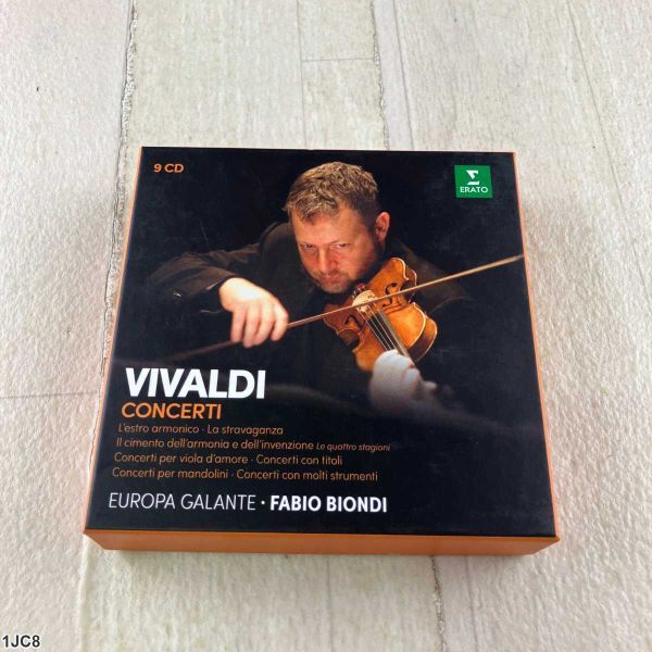 1JC8 CD / ヴィヴァルディ / コンチェルト集 9枚組 / エウローパ・ガランテ / ファビオ・ビオンディ拍卖