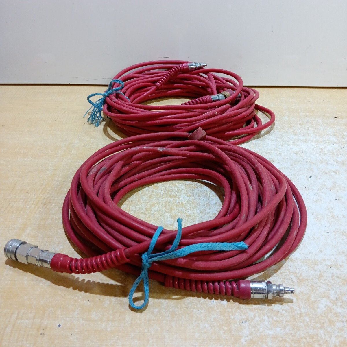 ♪ MAX KHシリーズ エアーホース 赤 まとめ2本セット拍卖