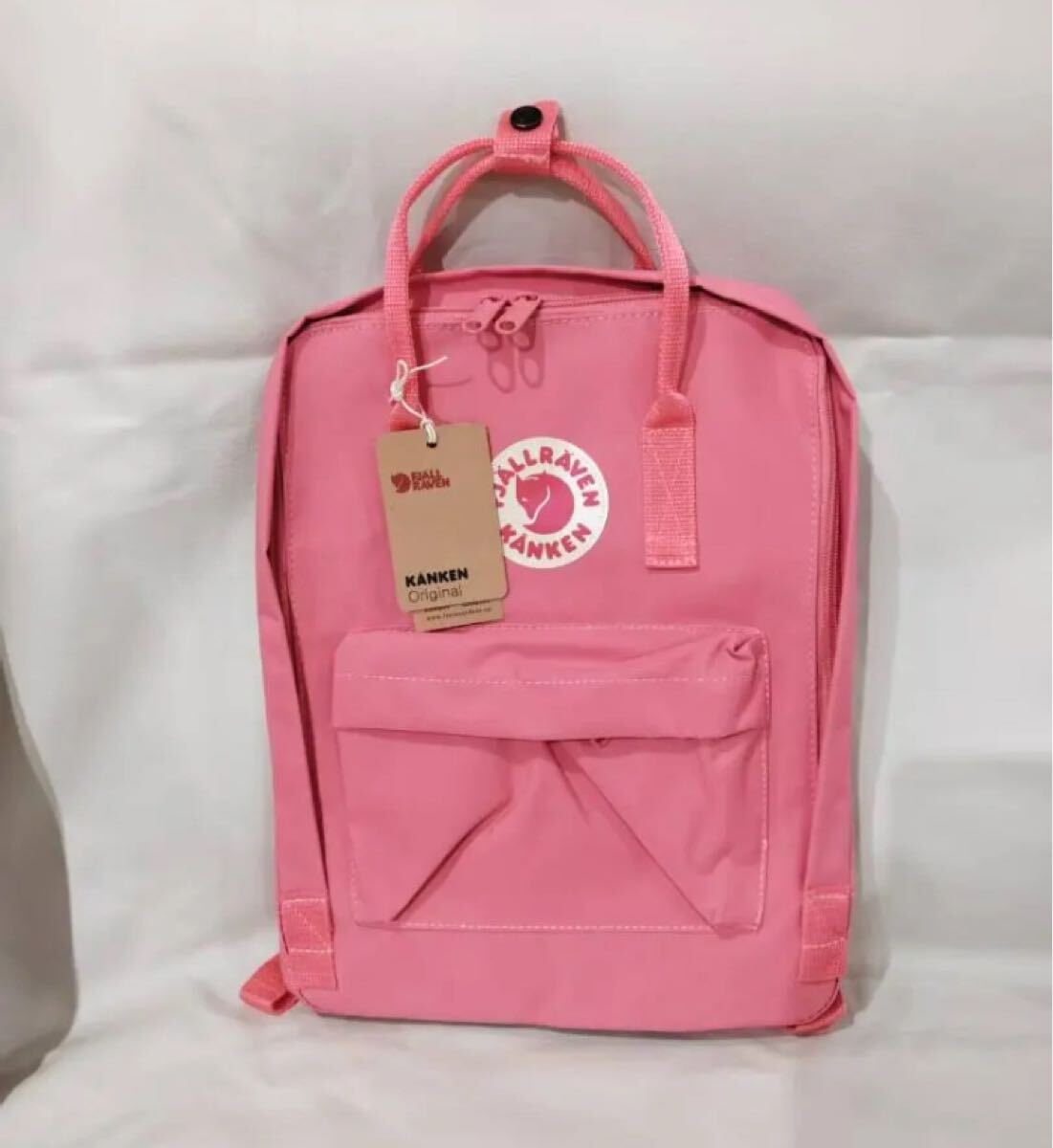 カンケンリュックサック バッグ フェールラーベン 大容量16L ピーチピンク拍卖