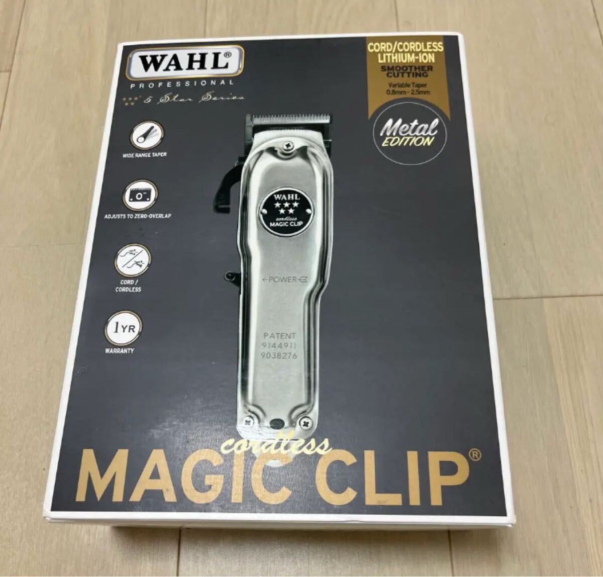 未使用wahl 5Star マジック・クリップ メタル・エディション WAHL拍卖