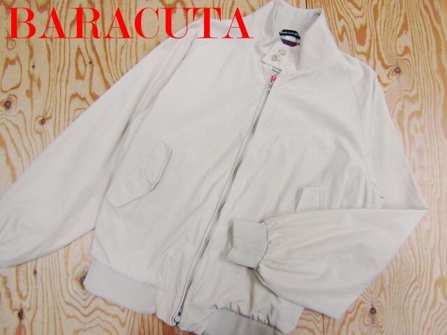 ★バラクータ BARACUTA★メンズ G-9 スウィングトップ コットンジップブルゾン ベージュ サイズ42★R71102070A拍卖