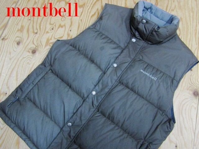 ★モンベル montbell★メンズ ベーシックダウンベスト カーキ 1101301★R70309015C拍卖