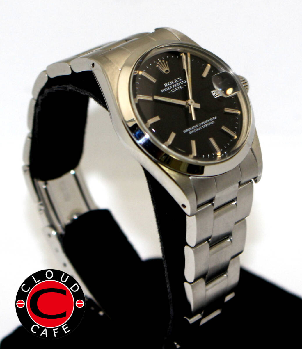 ROLEX15000 オイスターパーペチュアルデイト オリジナルダイアル 1982年製 CAL3035 オイスターハードブレス拍卖