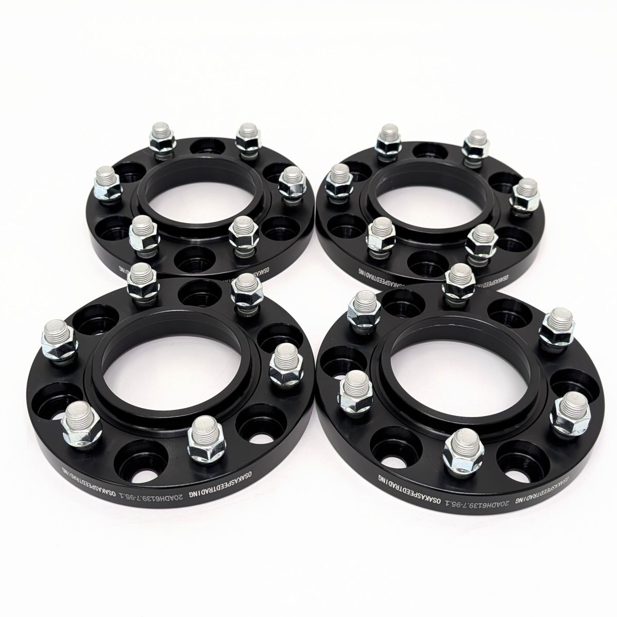 ランドクルーザー 250系 300系 20mm ホイールスペーサー 4枚 ランクル ワイトレ トヨタ 139.7 95.1mm ワイドトレッドスペーサー スペーサー拍卖