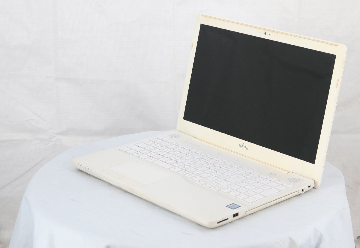 FUJITSU FMVA50D1WP LIFEBOOK AH50/D1 Core i7 7700HQ 2.80GHz HDD■一部保証品拍卖