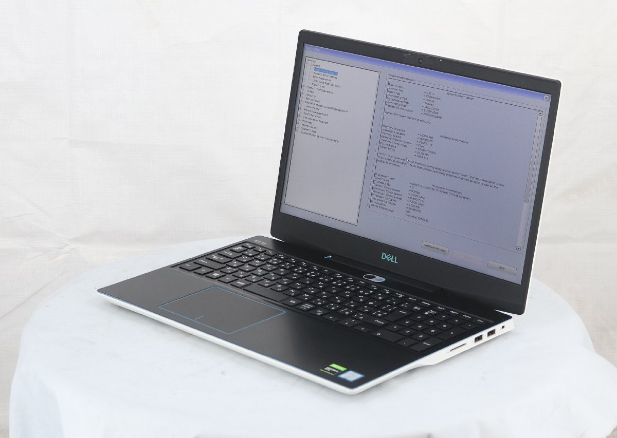 DELL G3 3590 - Core i7 9750H 2.60GHz 16GB 512GB(SSD)■一部保証品拍卖