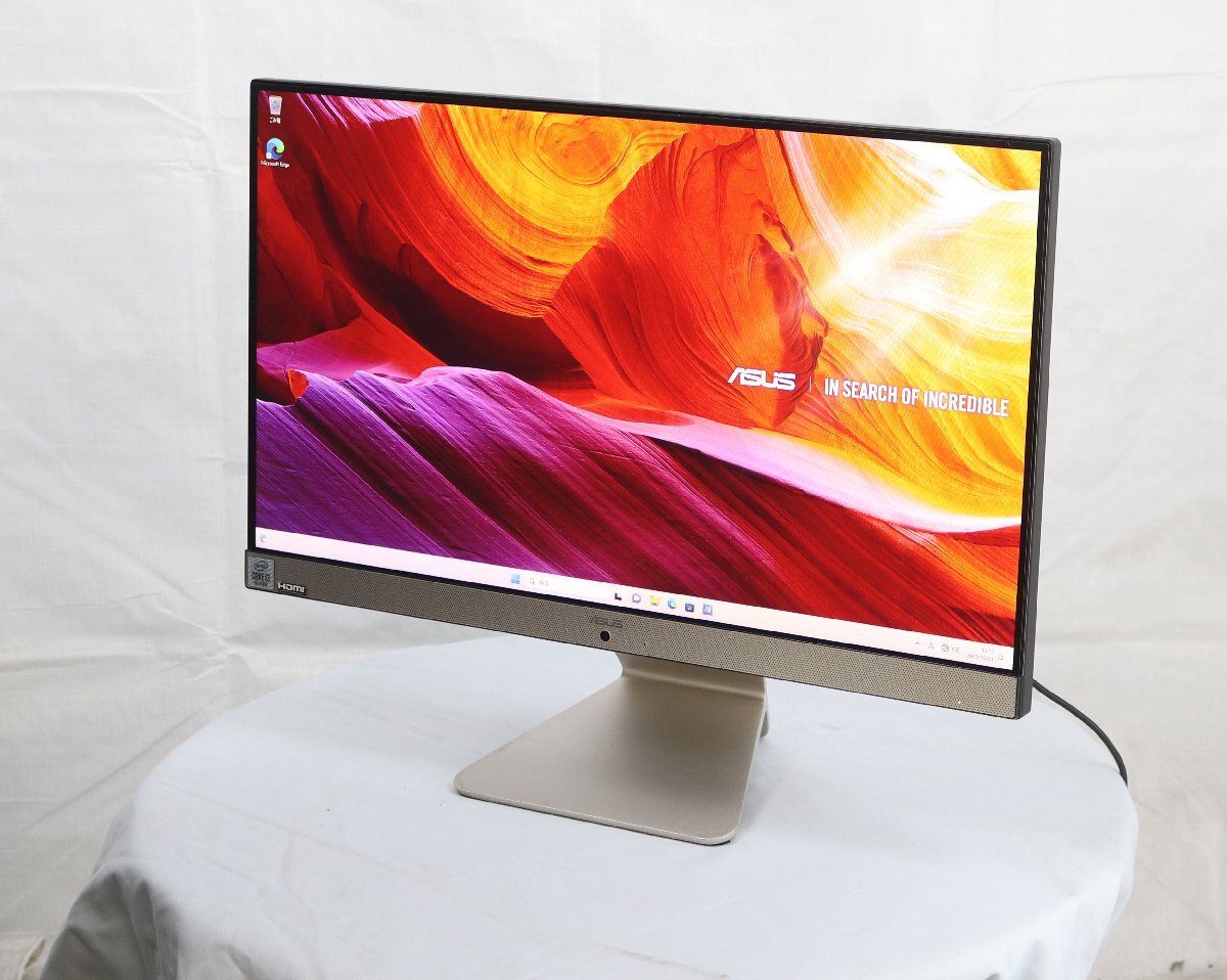 ASUS V222FAK-BA127T 一体型PC Win11 Core i3 10110U 2.10GHz 8GB 1000GB HDD 他■一部保証品拍卖