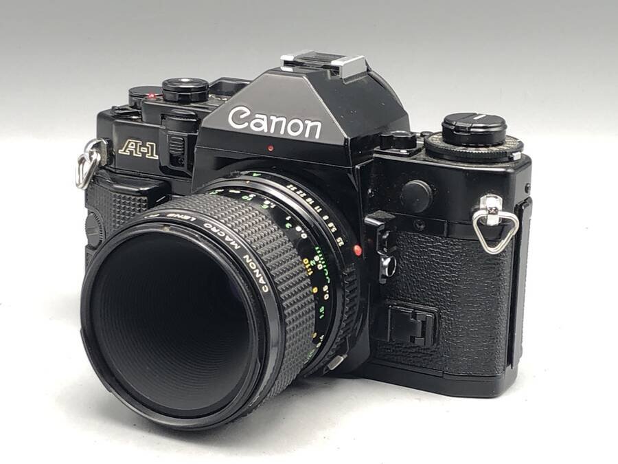 Canon A-1 MACRO FD 50mm 1:3.5 一眼レフカメラセット■ジャンク品拍卖
