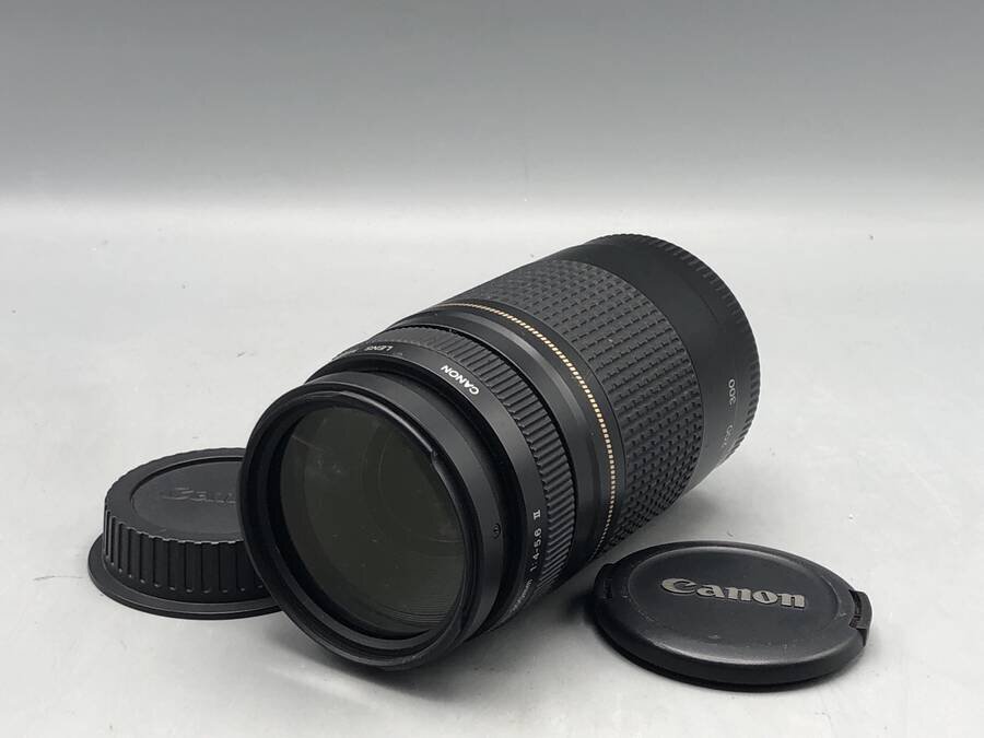 Canon EF 75-300mm 1:4-5.6 II 一眼レフカメラレンズ■一部保証品拍卖