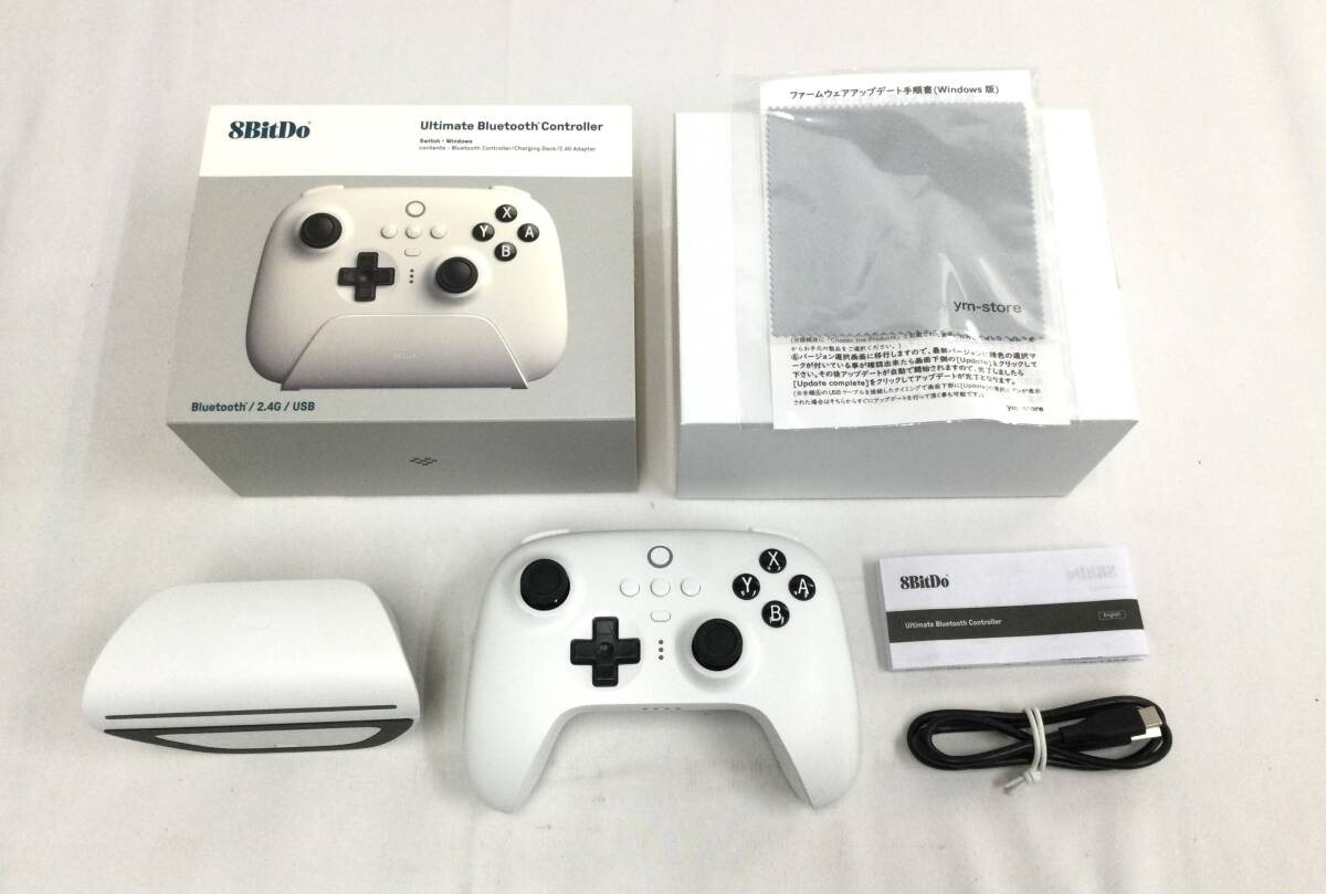 【GM7525/60/0】未動確のジャンク★8Bitdo Ultimate Bluetooth Controller★Switch,Windows対応★ワイヤレス コントローラー★スイッチ★拍卖