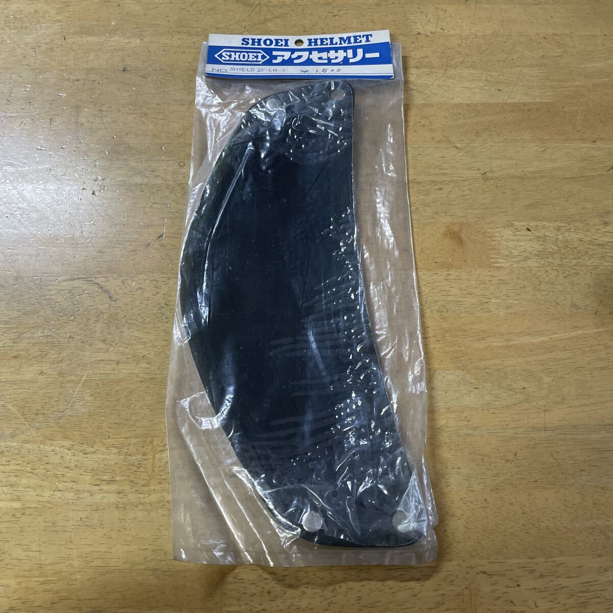 SHOEI SHIELD ZG ZF-1.m〜xl c-5 c-5aショウエイ シールド 当時物 スモーク グリーン拍卖