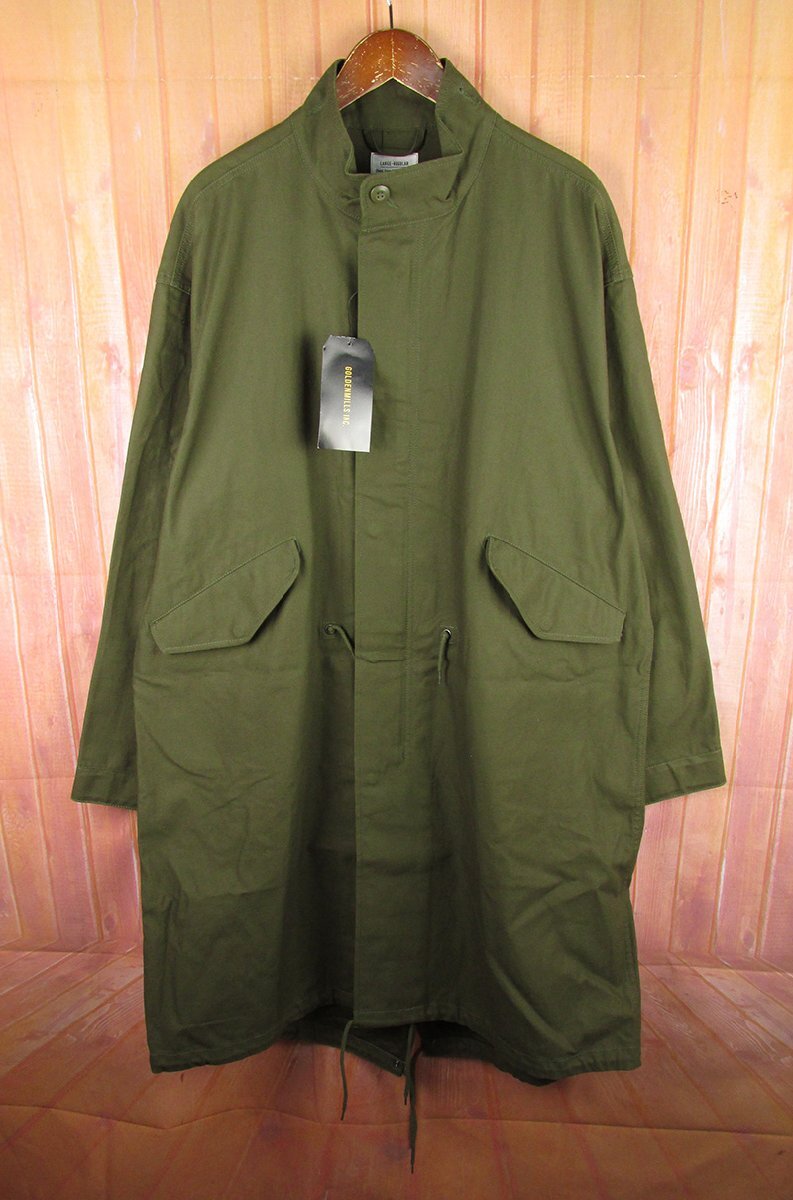 AJ27880 GOLDEN MILLS×URBAN RESEARCH ゴールデンミルズ×アーバンリサーチ M-65 FIELD PARKA フィールド パーカ オリーブ LARGE 未使用拍卖