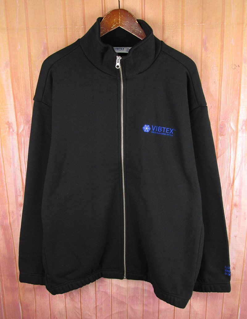 AJ9302 VIBTEX×URBAN RESEARCH ビブテックス×アーバンリサーチ SWEAT BLOUSON スウェット ブルゾン URA4-17H001 ブラック M 未使用拍卖