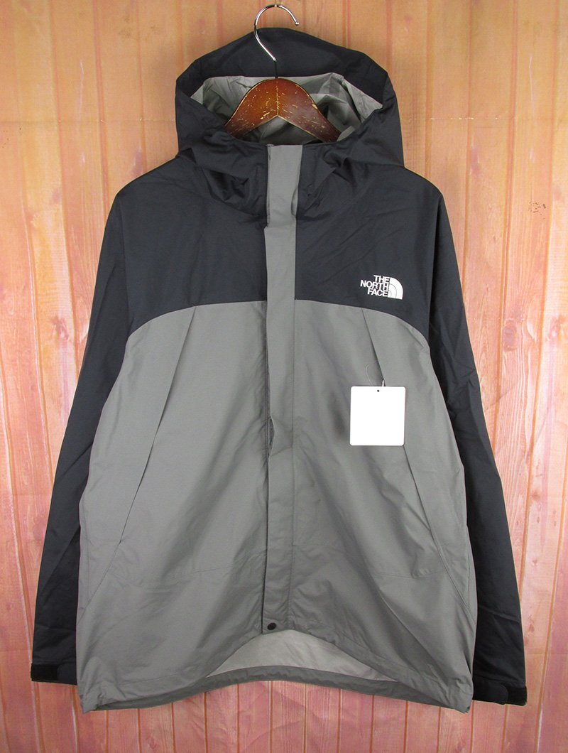 AJ27894 THE NORTH FACE ノースフェイス ドットショット ジャケット NP61930 スモークドパール/ブラック XL 未使用拍卖