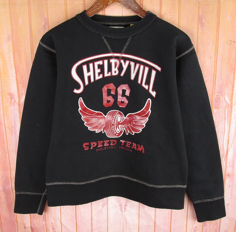 AW9282 THE REAL McCOY'S リアルマッコイズ BUCO ブコ スウェット SHELBYVILL ブラック系 S拍卖