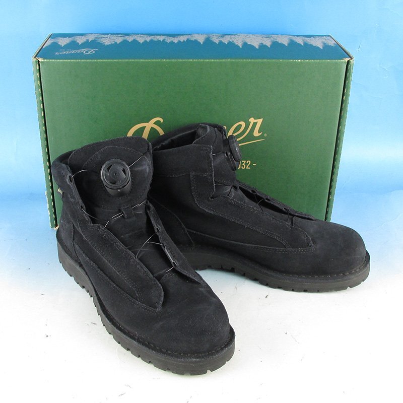 FF17050 Danner ダナー D121017 フィールド ボア マウンテンブーツ US 8 1/2 /26.5cm 美品 ブラック拍卖