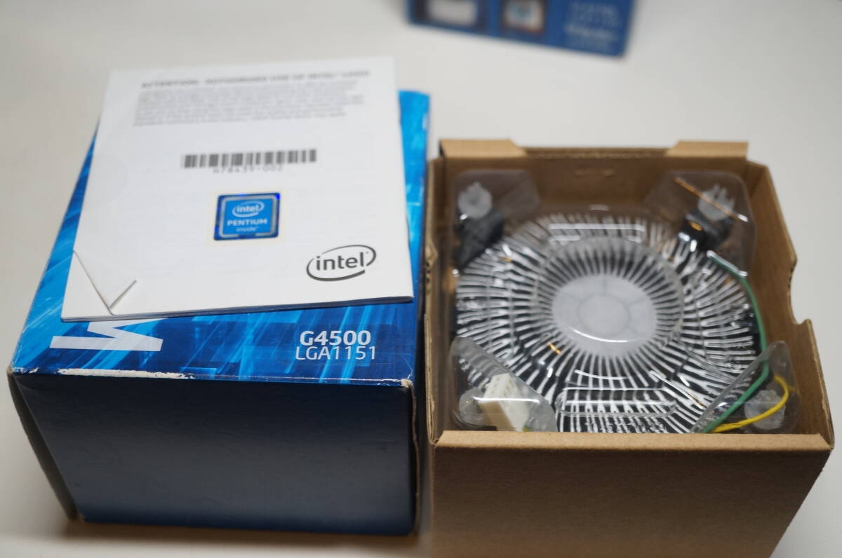 CPUクーラー Pentium G4500用他拍卖