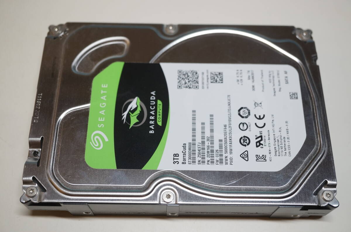 【3TB HDD・正常・2469回・5295時間】拍卖