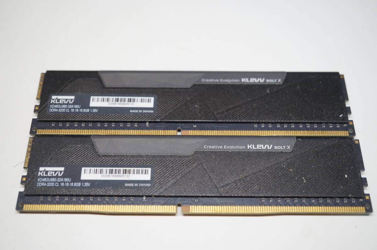 DDR4 8GB×2枚= 16GBセット拍卖
