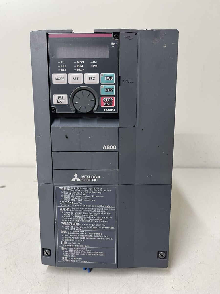 D211 ★★ 三菱 FR-A820-1.5K-1 インバーター 拍卖