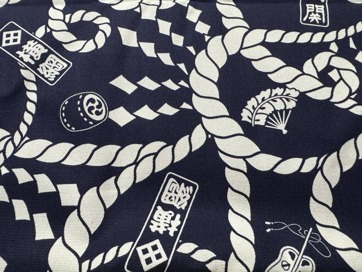 2m 8号帆布 相撲 綿100% 115×200cm 濃紺 / 日本製 生地 はぎれ横綱 大関 まわし 和柄 SUMO WAGARA 拍卖