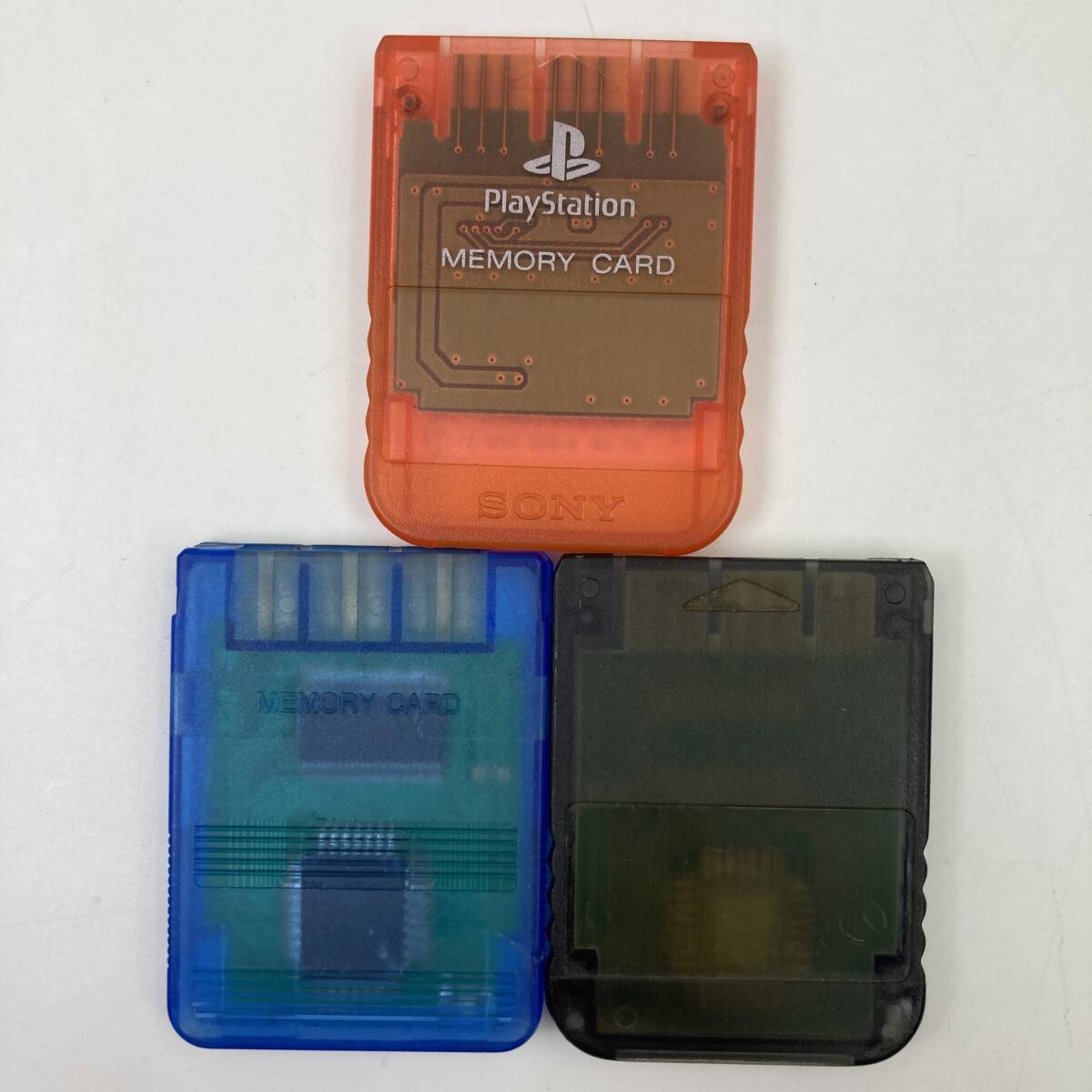 【動作未確認】PS1 メモリーカード 3個まとめ SONY PlayStation ソニー プレステ プレイステーション拍卖
