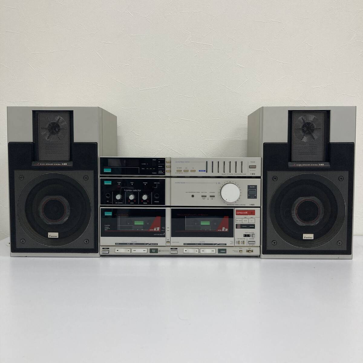【ジャンク】SANSUI M70 システム コンポ T-70/A-70/D-M70W/S-M70 4点 山水電気 サンスイ拍卖