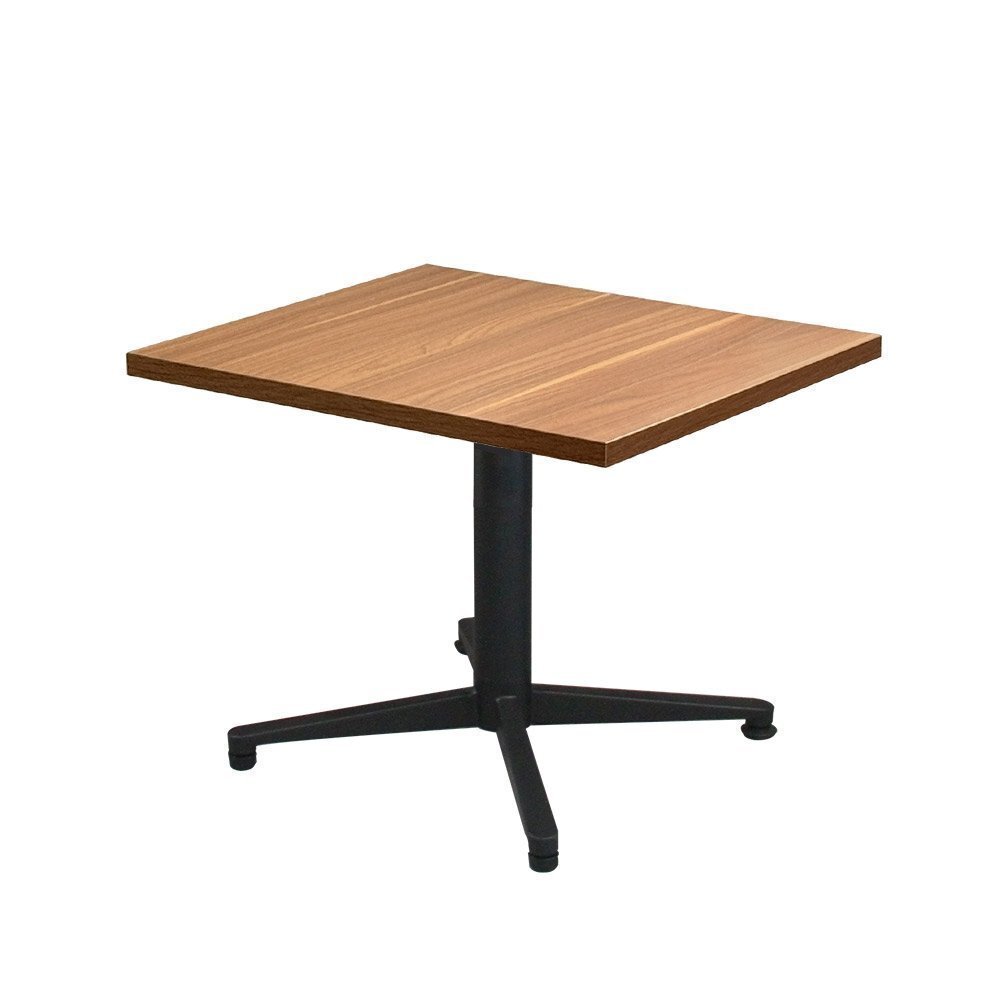 【新品/送料D】業務用 レストランテーブル ローテーブル 500×600×H450 ミディアムウォルナット 机 店舗用 低め 座卓 カフェ拍卖