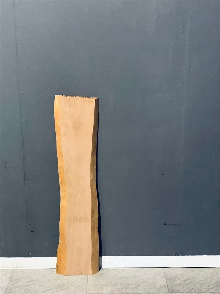 木材 幅105cm×奥行15cm×13cm×19cm×厚み3cm 無垢板 材料板 木材 板材 荒材 DIY 一枚板 090325007-33-76-2拍卖