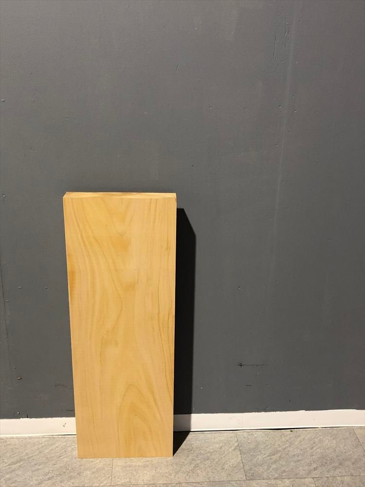 イチョウ 幅94cm×奥行33.3cm×厚み7cm 無垢板 材料板 木材 板材 荒材 DIY 一枚板 025-413-R47拍卖