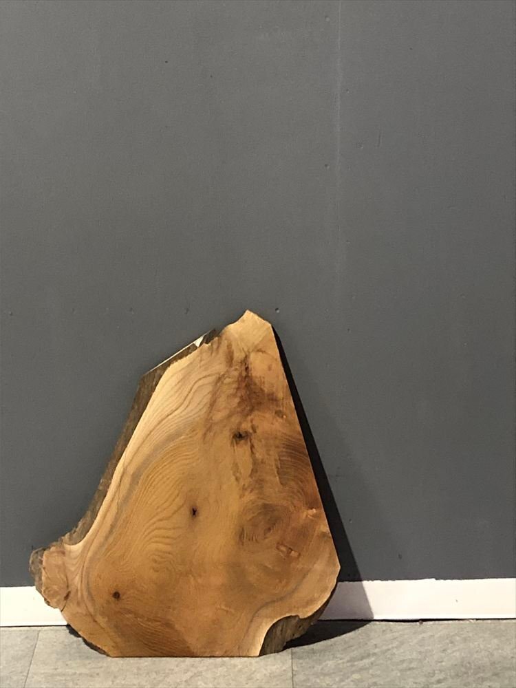 ケヤキ 幅61cm×奥行10cm×34cm×26cm×厚み2cm 無垢板 材料板 木材 板材 荒材 DIY 一枚板 090525003F拍卖