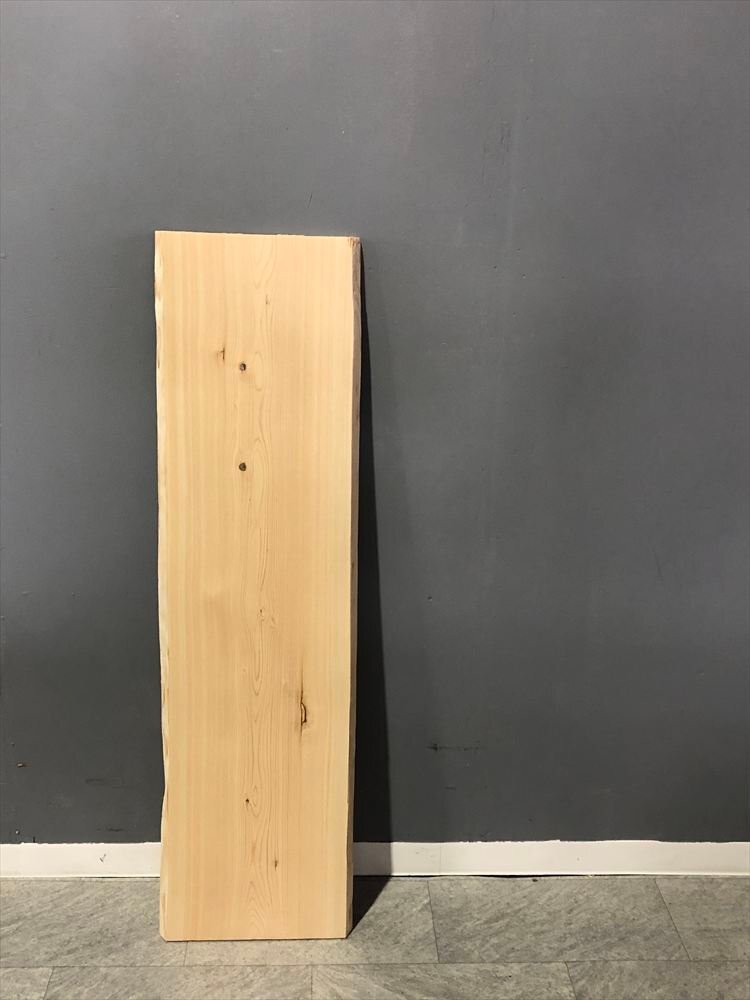 ヒノキ 幅1262cm×奥行30cm×31cm×32cm×厚み3cm 無垢板 材料板 木材 板材 荒材 DIY 一枚板 100125019FH拍卖