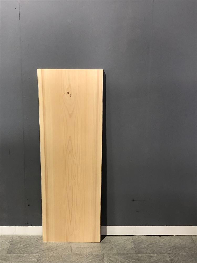 ヒノキ 幅127cm×奥行45cm×44cm×42cm×厚み3cm 無垢板 材料板 木材 板材 荒材 DIY 一枚板 100125017FH拍卖