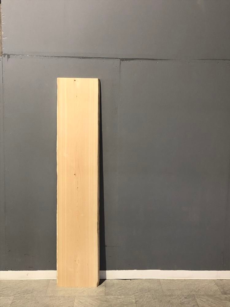 ヒノキ 幅164cm×奥行31cm×31cm×30cm×厚み3cm 無垢板 材料板 木材 板材 荒材 DIY 一枚板 028H拍卖