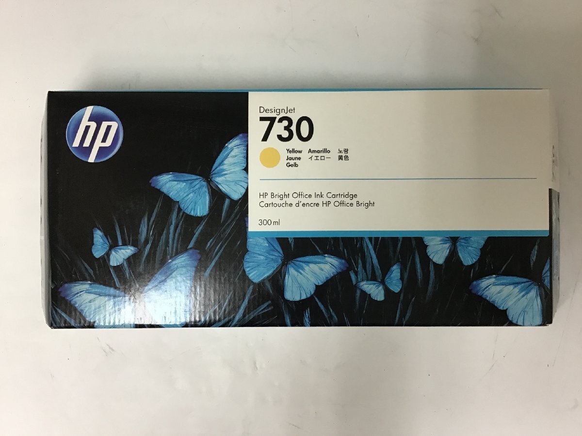 【ジャンク扱い】HP 730 インクカートリッジ イエロー 300ml P2V70A 純正 ※期限切れ 22/11【Y02845】拍卖