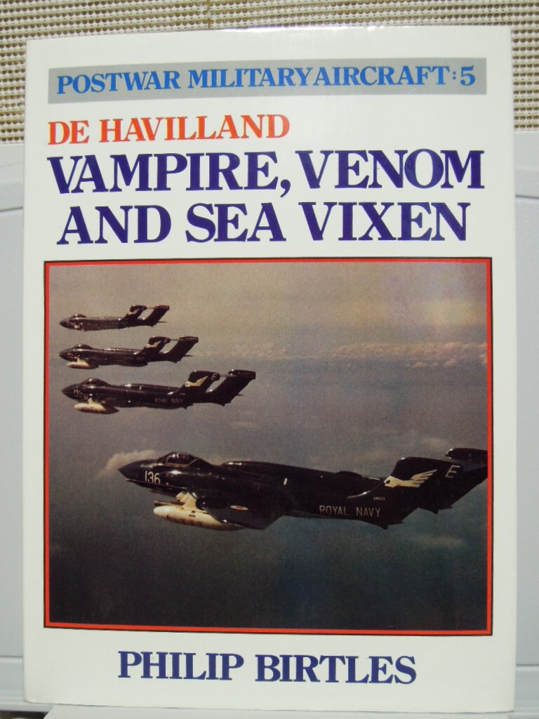 IAN ALLAN DE HAVILLAND VAMPIRE, VENOM AND SEA VIXEN ハードカバー B5拍卖