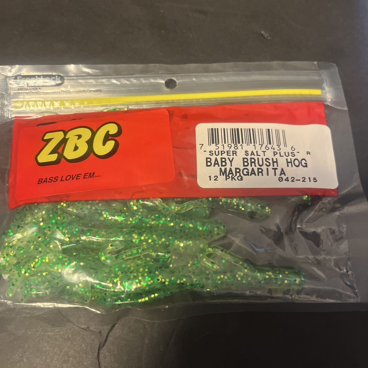 ZBC ベビーブラッシュホッグ マルガリータ ZOOM BABY BRUSH HOG ベイビー ブラッシュホグ 9本拍卖