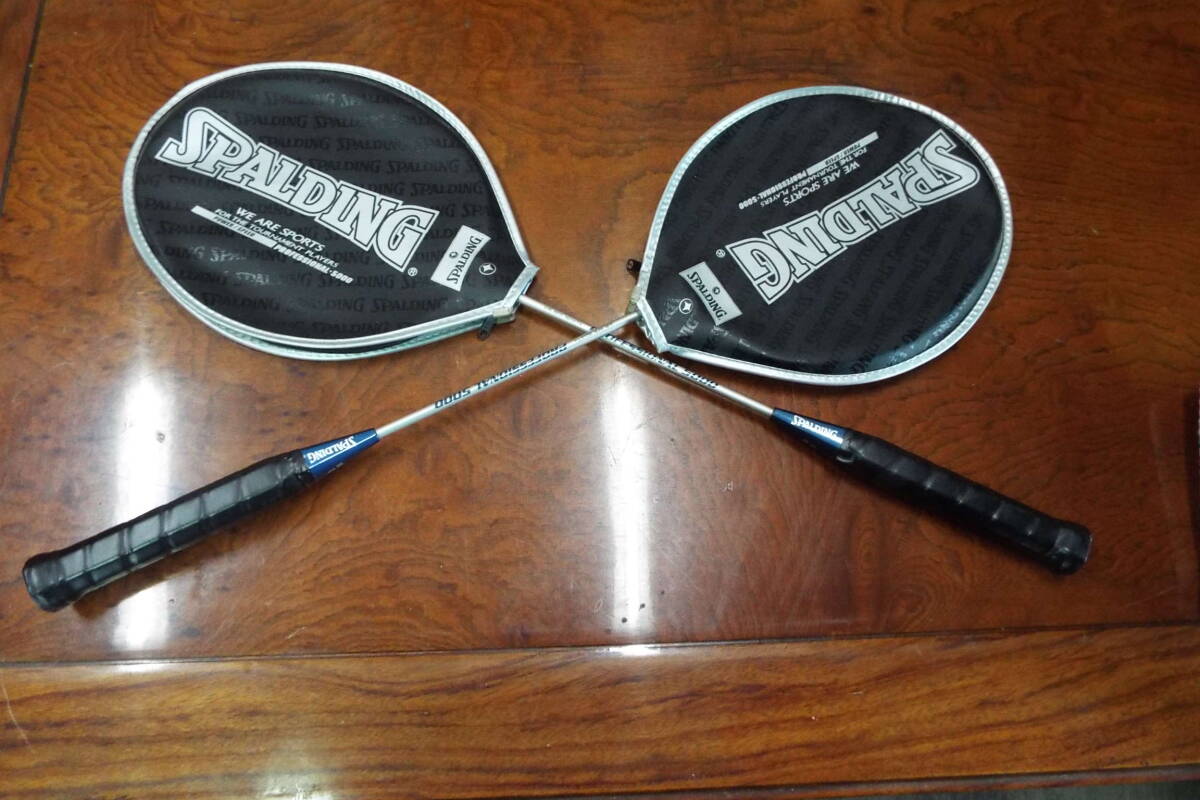 バドミントンラケット SPALDING 1対拍卖