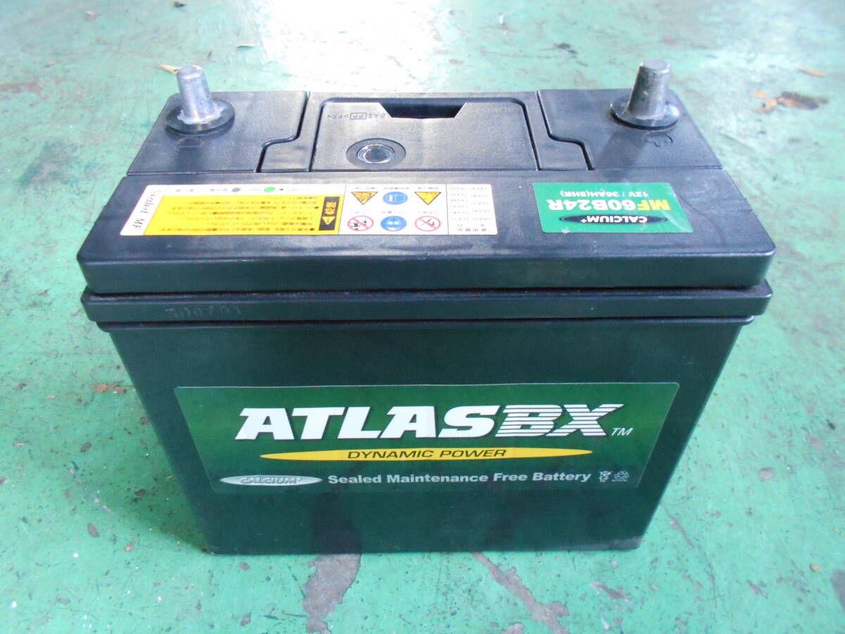 中古バッテリー 60B24R ATLAS BX 再生・パルス充電済拍卖