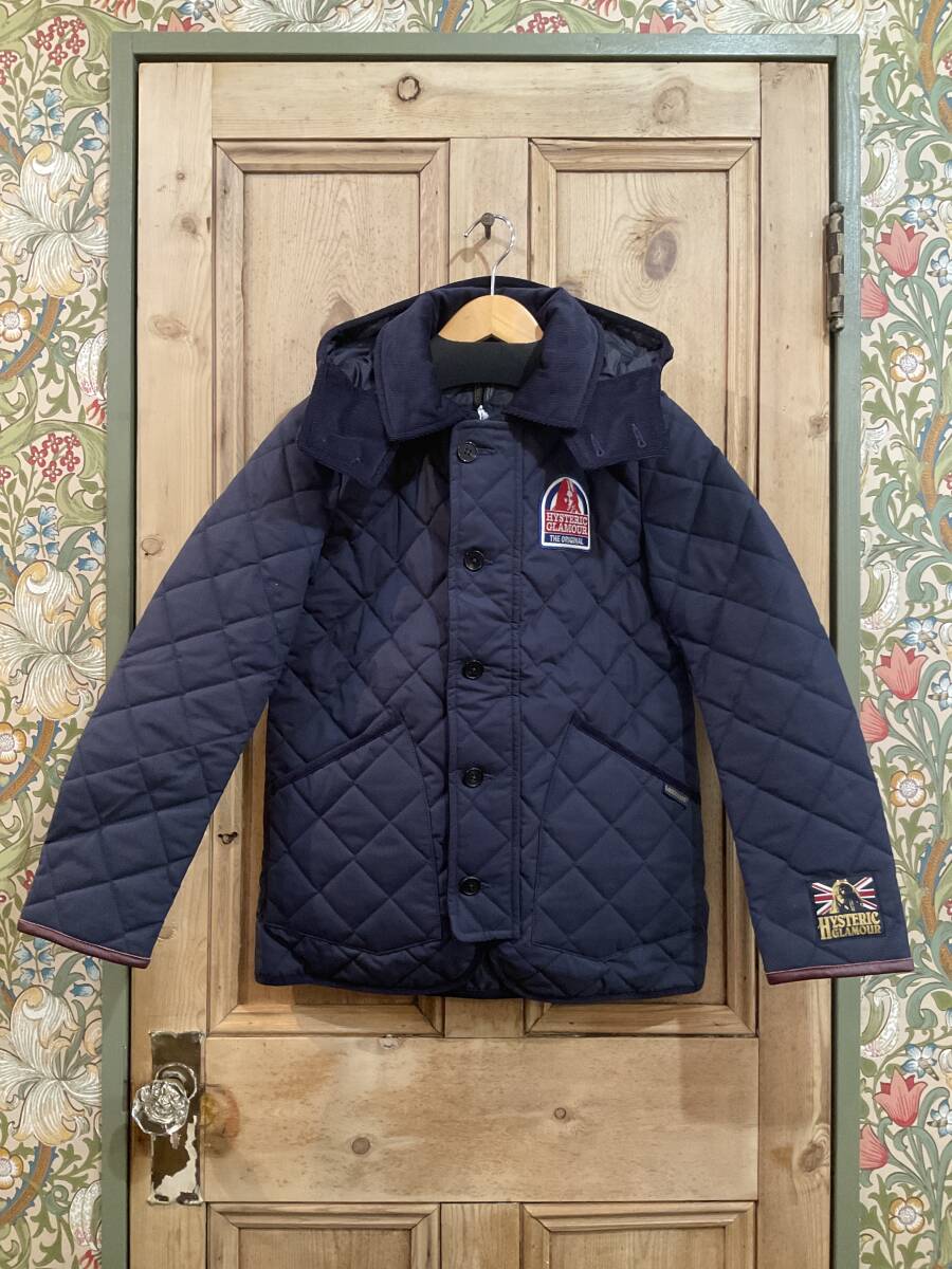 ◎試着のみ ラベンハム ヒステリックグラマー HYSTERIC GLAMOUR LAVENHAM キルティングジャケット拍卖