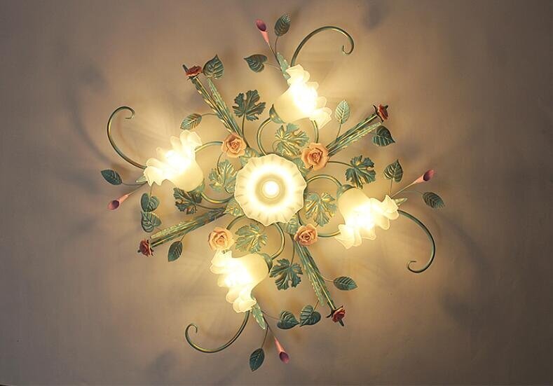 超人気☆高級感溢れる シャンデリア新品ペンダントライトLEDランプ天井照明器具シーリングライト5灯拍卖