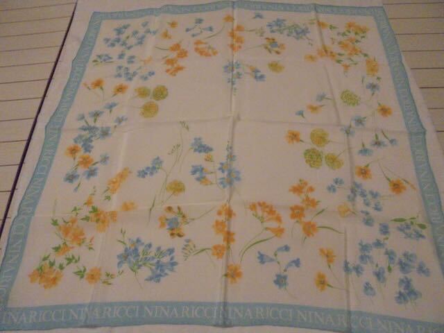 ニナリッチ スカーフ シルク イタリア製拍卖