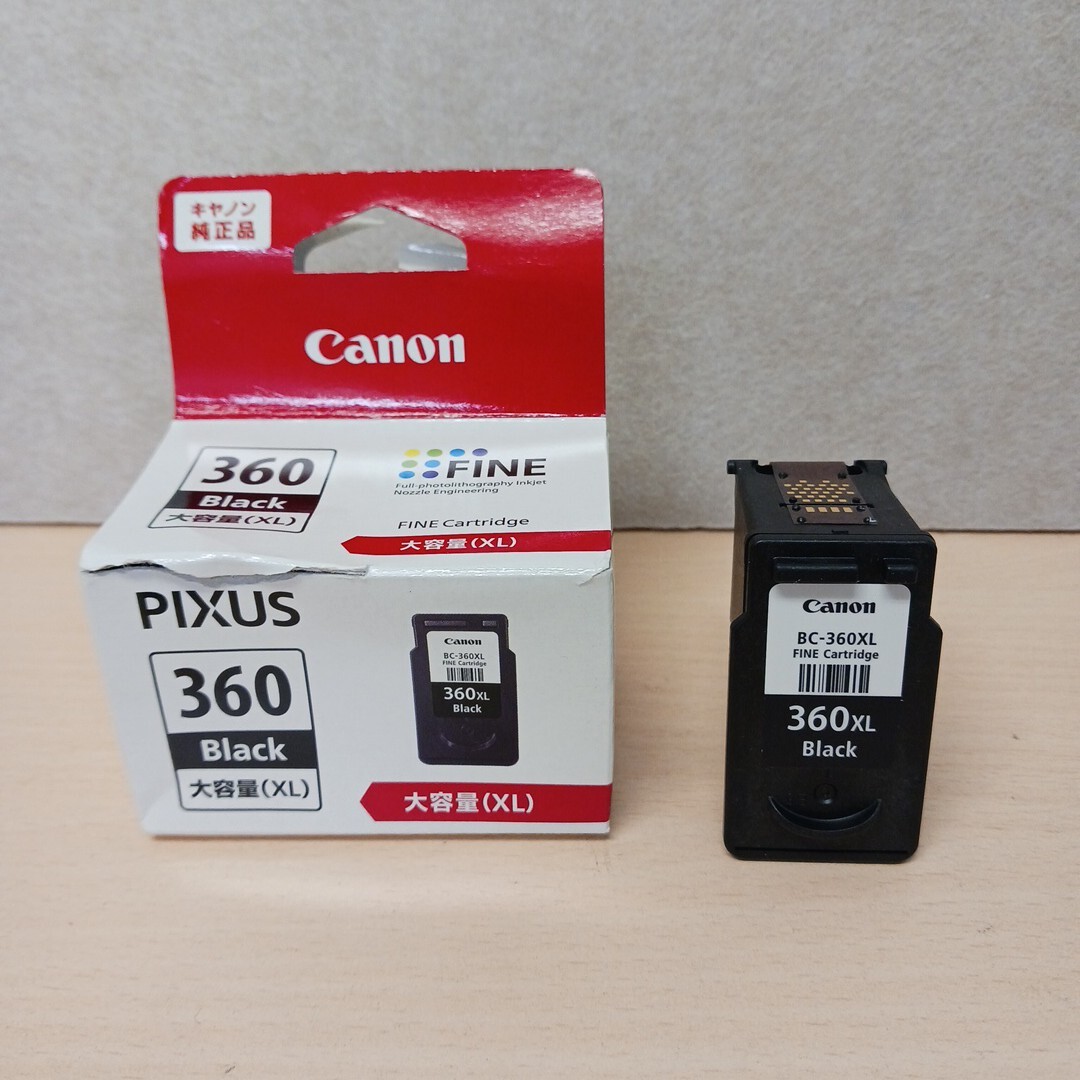 y110414k キヤノン【純正品】 Canon インクカートリッジ BC-360XL ブラック BK拍卖