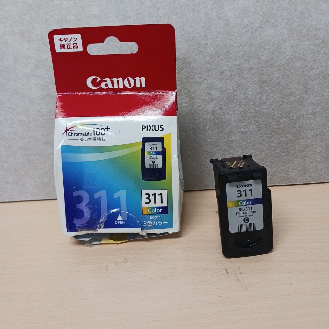 y110608k キヤノン Canon【純正品】 インク カートリッジ BC-311 3色カラー 拍卖