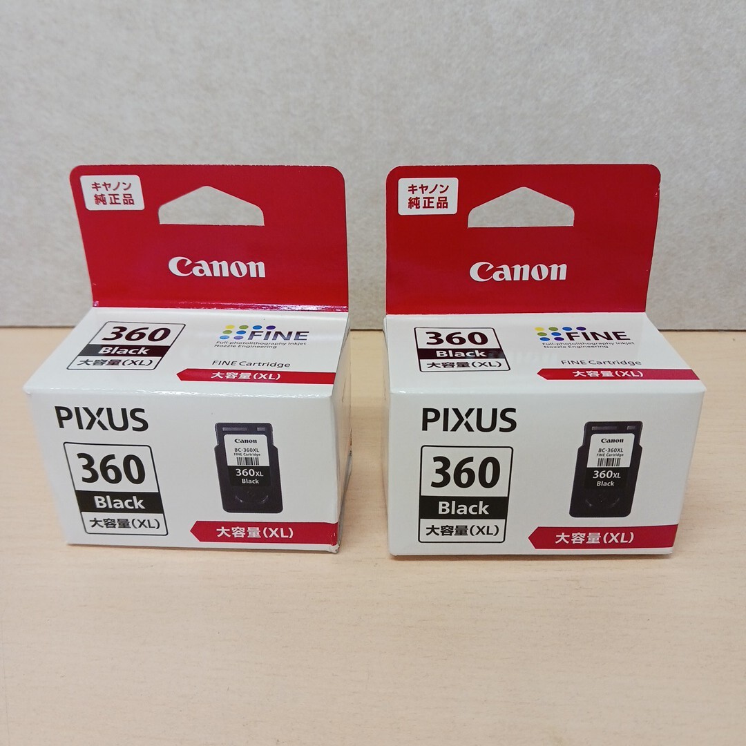 y111401k キヤノン【純正品】 Canon インクカートリッジ BC-360XL ブラック BK 大容量 2本セット拍卖