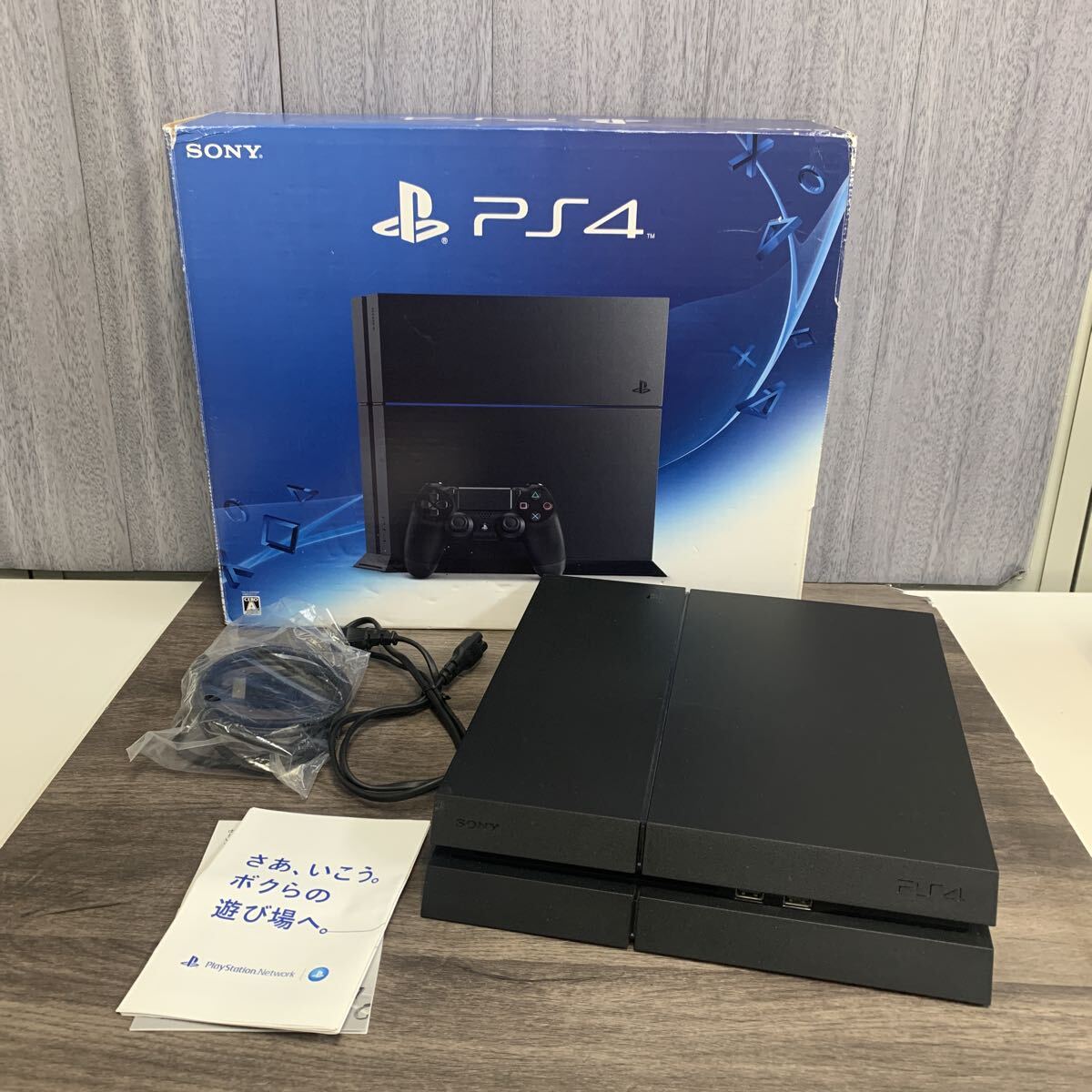 y110402m PlayStation4 PS4 プレイステーション4 CUH-1200A ブラック 拍卖