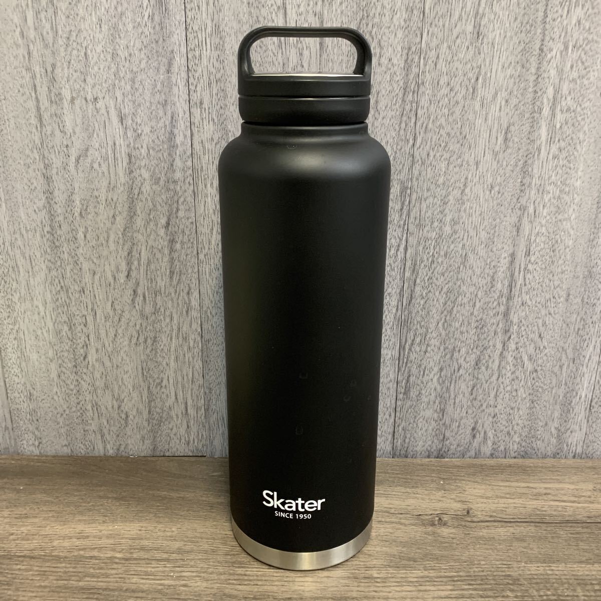 y110513m スケーター(Skater) 水筒 1500ml 1.5リットル ハンドル付き 大容量 保温保冷 ステンレス マグボトル ブラック STSC15拍卖