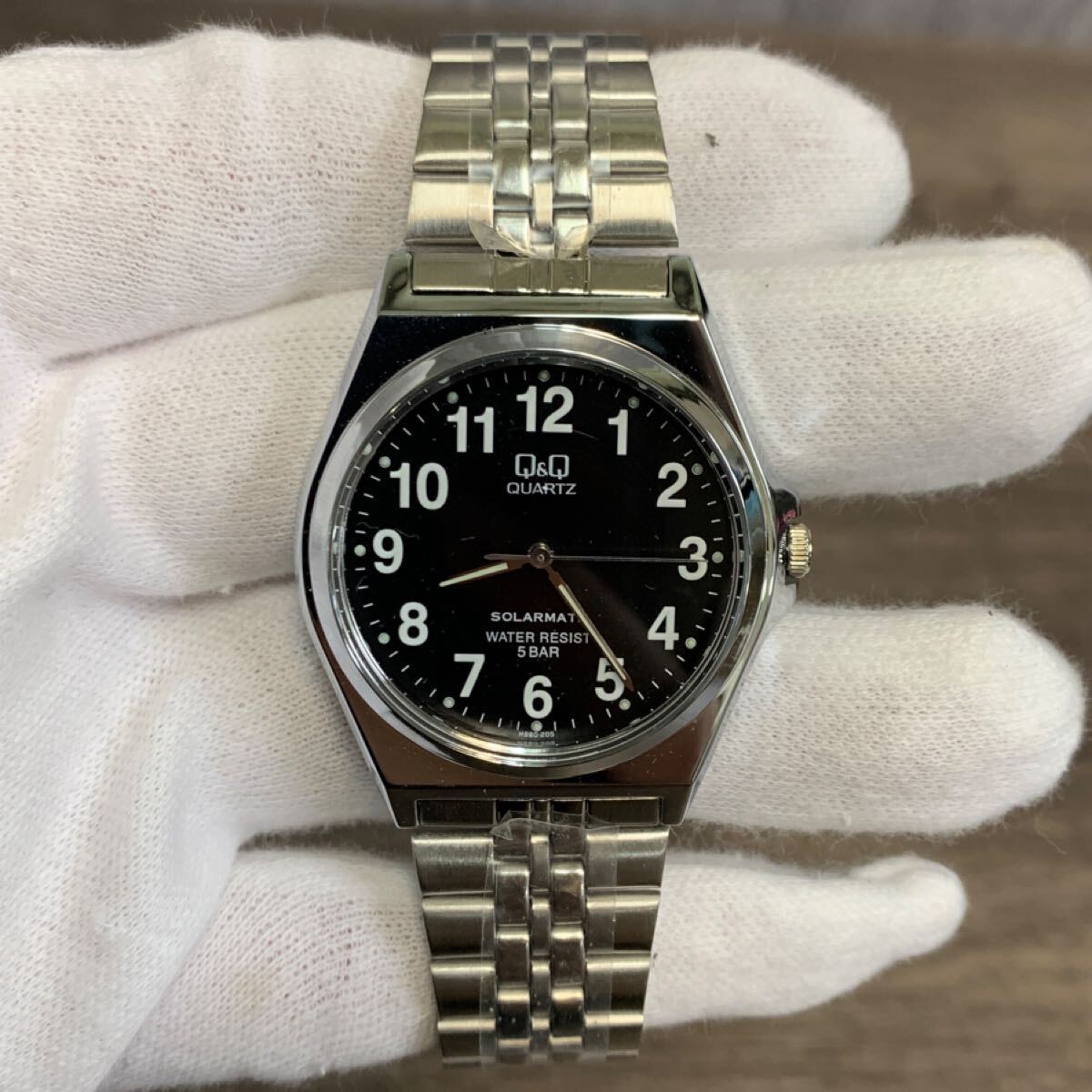 y111313m シチズン ソーラー クォーツ 腕時計 Q&Q 稼働品拍卖