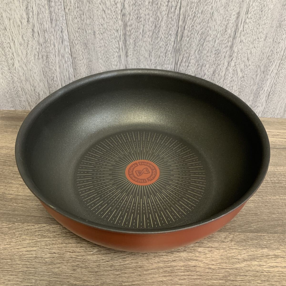 y111407m ティファール 取っ手のとれる 炒め鍋 28cm 深型 中華鍋 IH ガス火対応拍卖