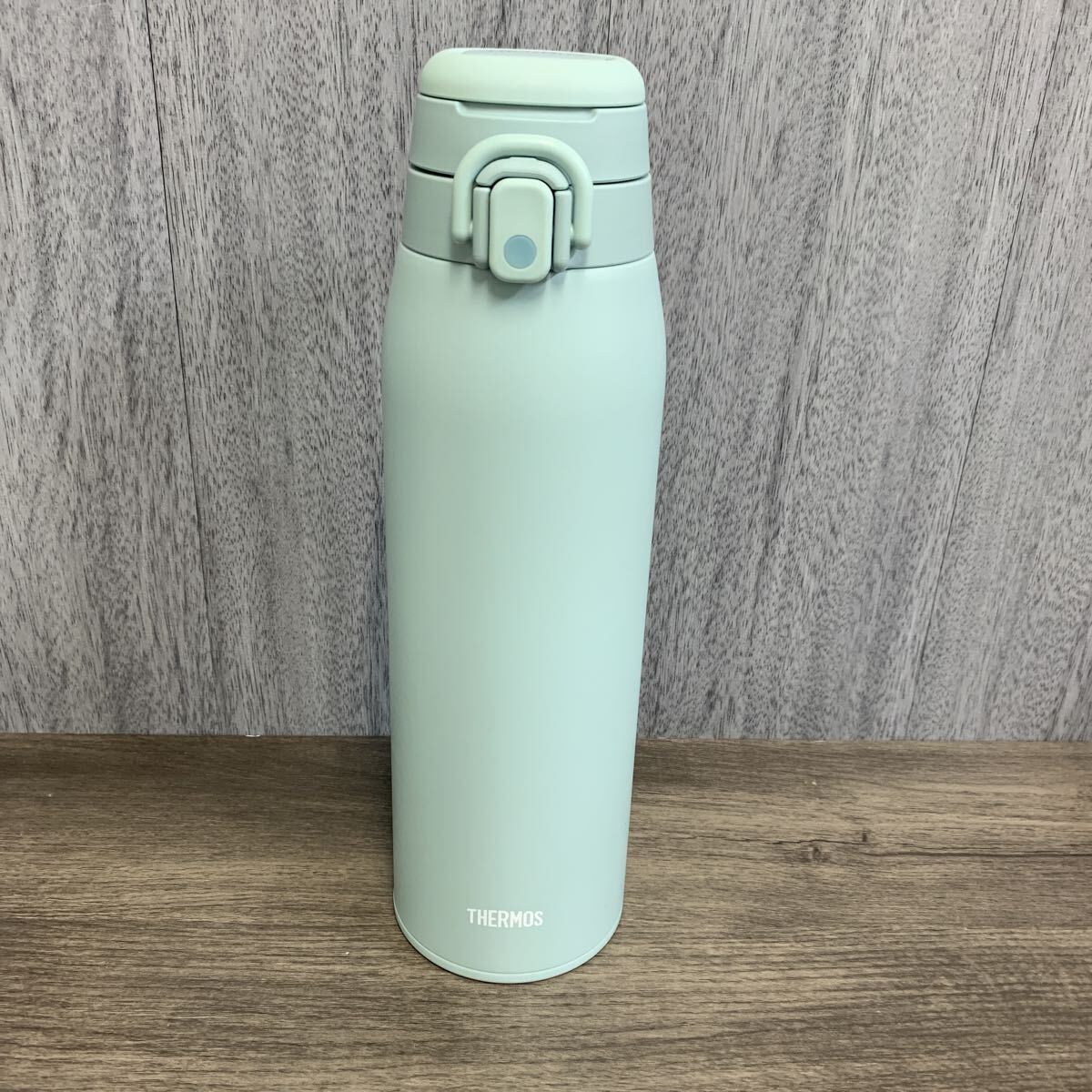 y111415m サーモス 水筒 真空断熱ケータイマグ 1L ミントブルー JOS-1000拍卖